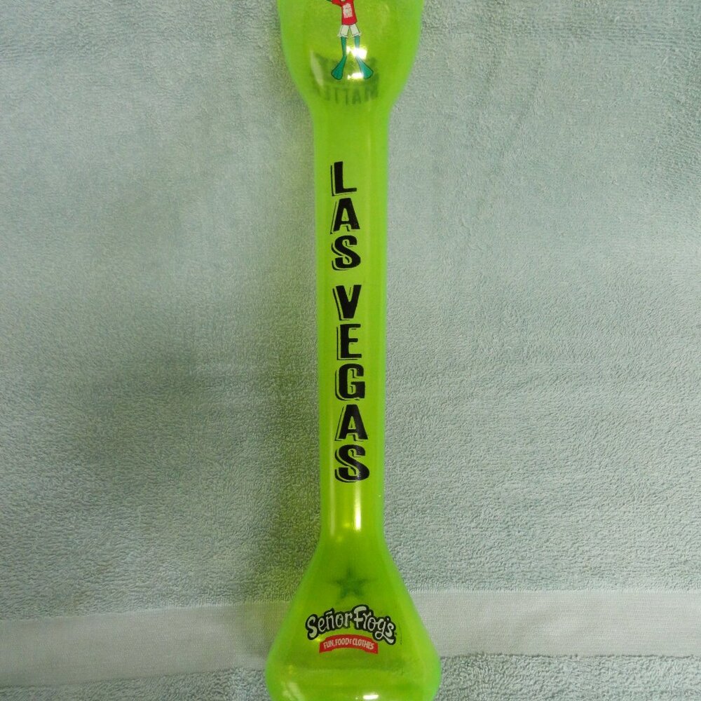 Senor Frog's, Las Vegas, novelty beverage glass, souvenir cup, Rockstar Energy
